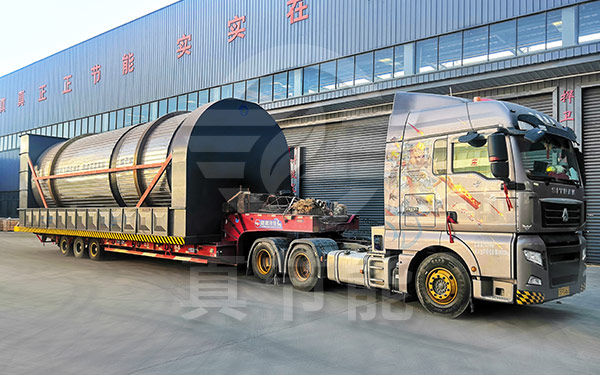 啤酒糟烘干機發(fā)貨運輸