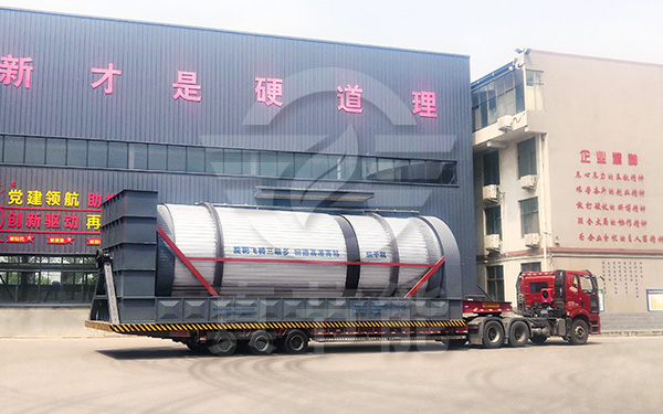 甘蔗渣烘干機(jī)運輸現(xiàn)場