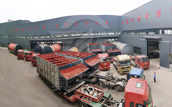 酒糟烘干機運輸現(xiàn)場